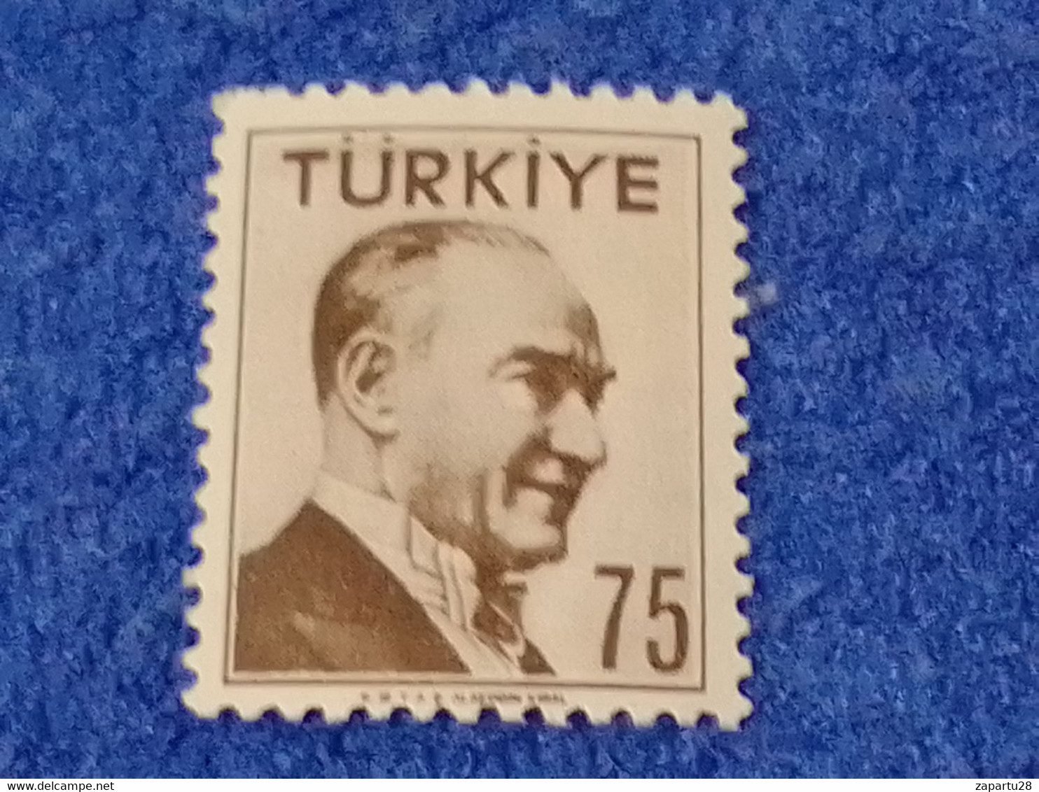 TÜRKEY--1930-50-    75K  ATATÜRK.  DAMGASIZ - Nuevos