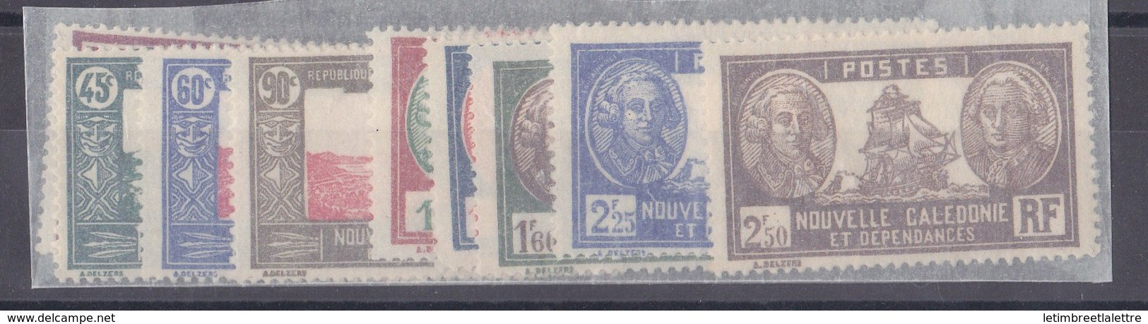 Nouvelle Calédonie - YT N° 180 à 189 ** - Neuf Sans Charnière - Nuevos