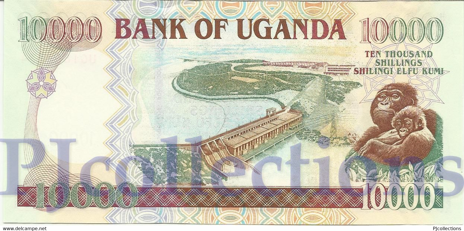 UGANDA 10000 SHILLINGS 2007 PICK 48 UNC - Ouganda