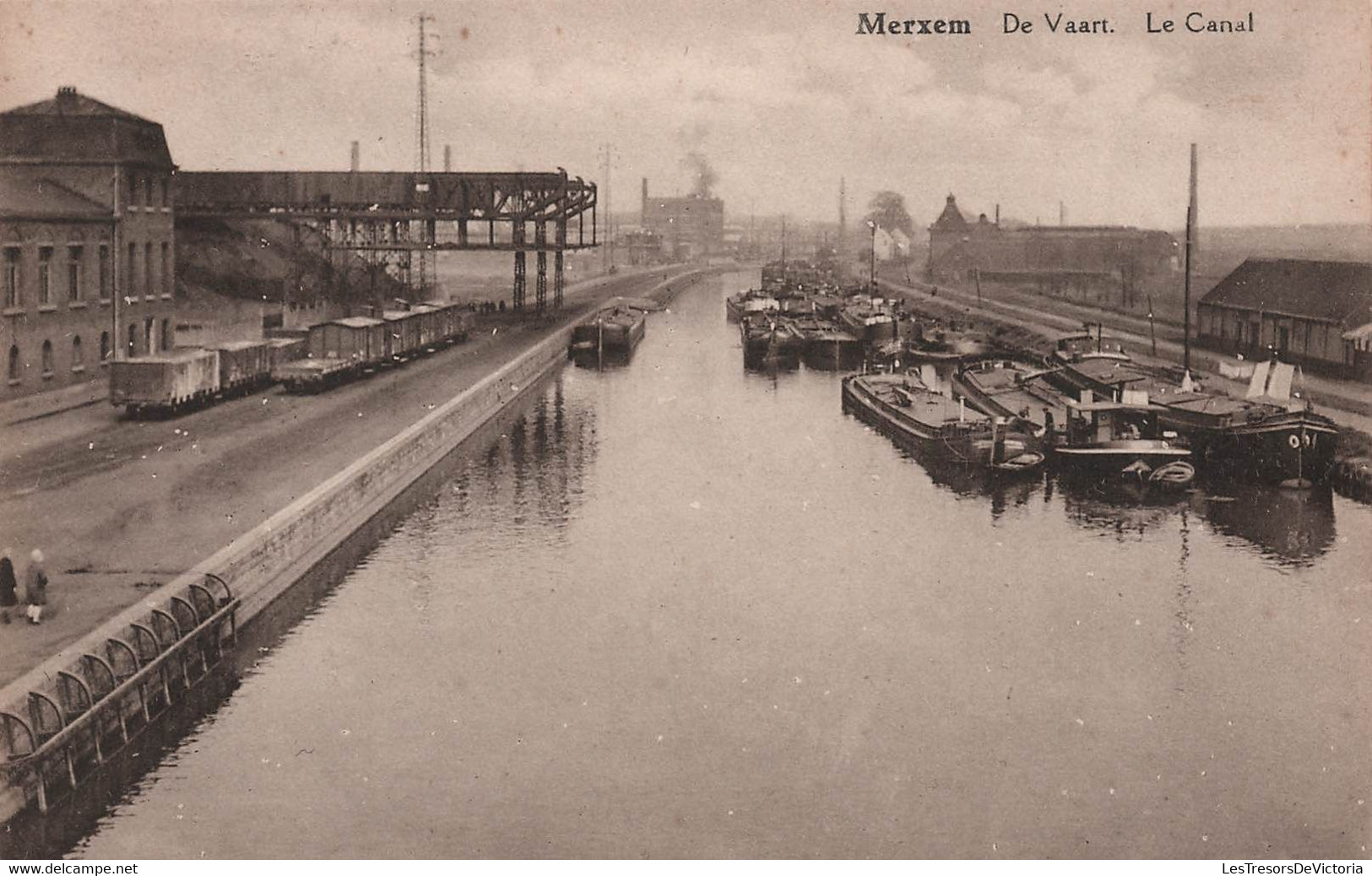 BELGIQUE - Merxem - De Vaart - Le Canal - Carte Postale Ancienne - Antwerpen