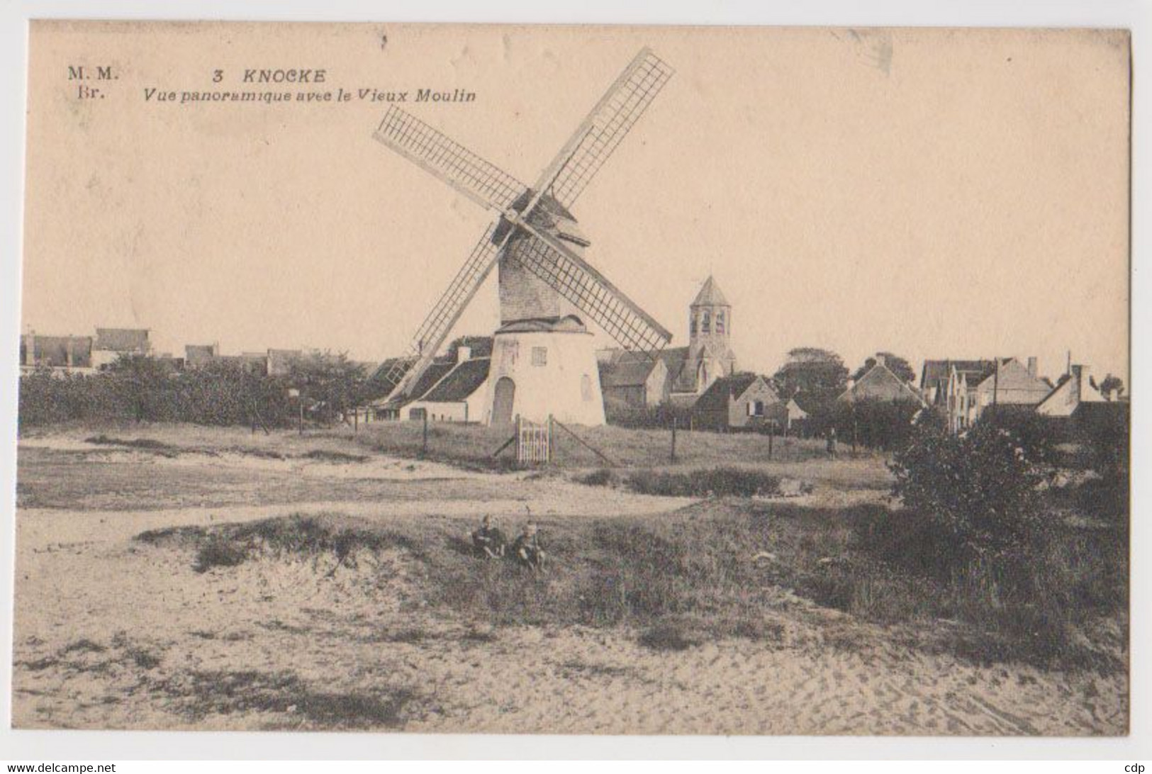 Cpa KNOCKE   MOLEN   1920   Marcovici - Knokke