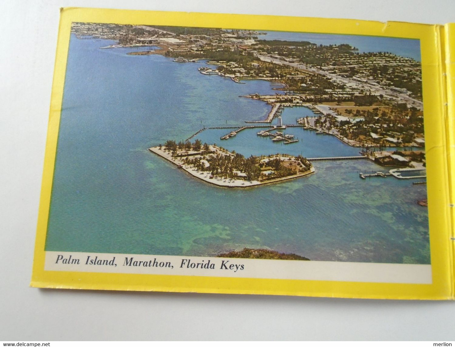 D193565 CPM AK  Postcard  - FOLDER Booklet    FLORIDA KEYS  to KEY WEST  Divers Bahia Honda Shrimp Fleet