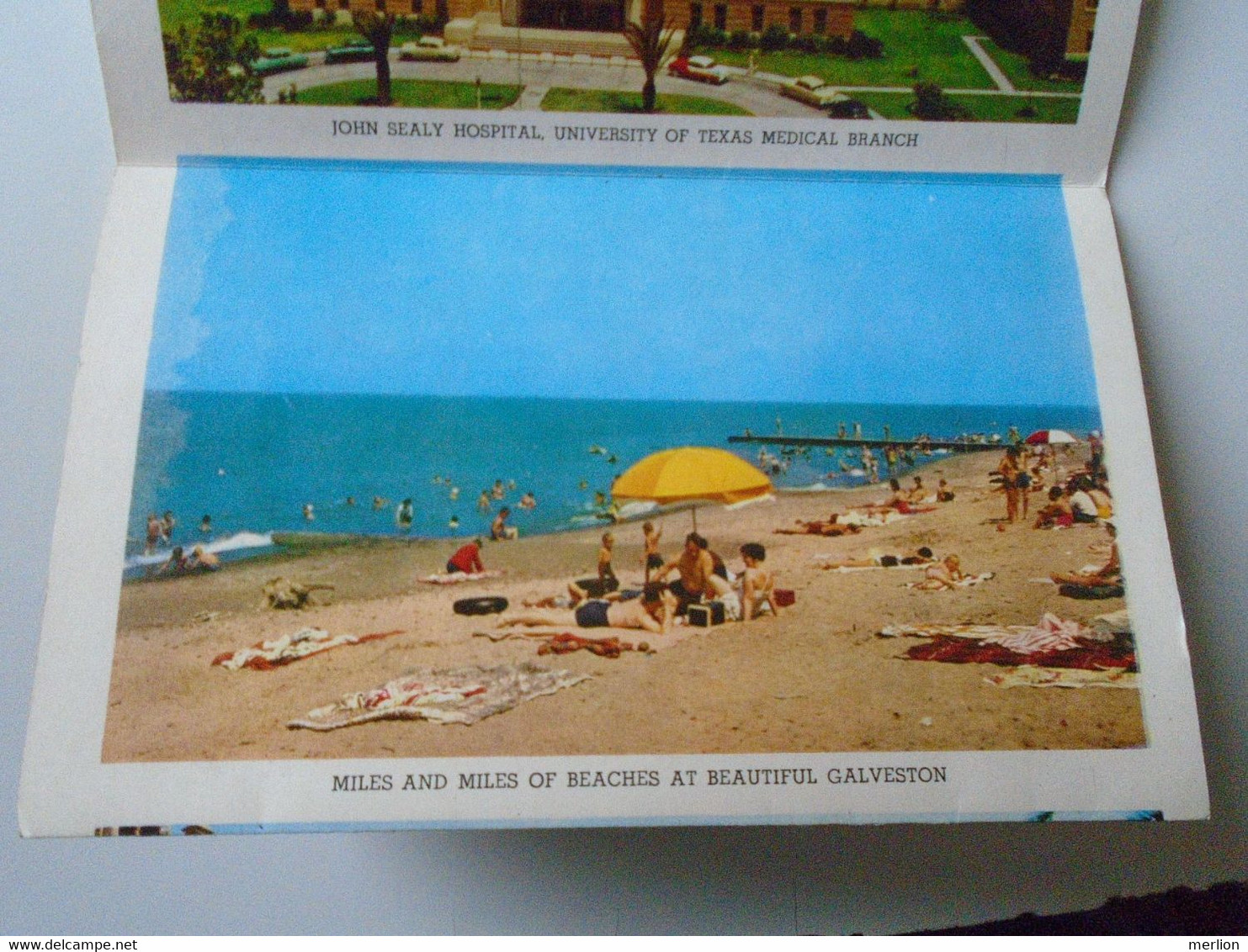 D193566 CPM AK  Postcard  - FOLDER Booklet  Leporello  GALVESTON 1957  TEXAS - Galveston