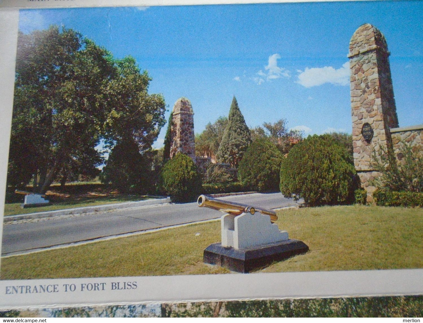 D193568 CPM AK  Postcard  - FOLDER Booklet  Leporello  -EL PASO  TEXAS  Airport Downtown Biggs Airforce Base Ca1950-1960 - El Paso