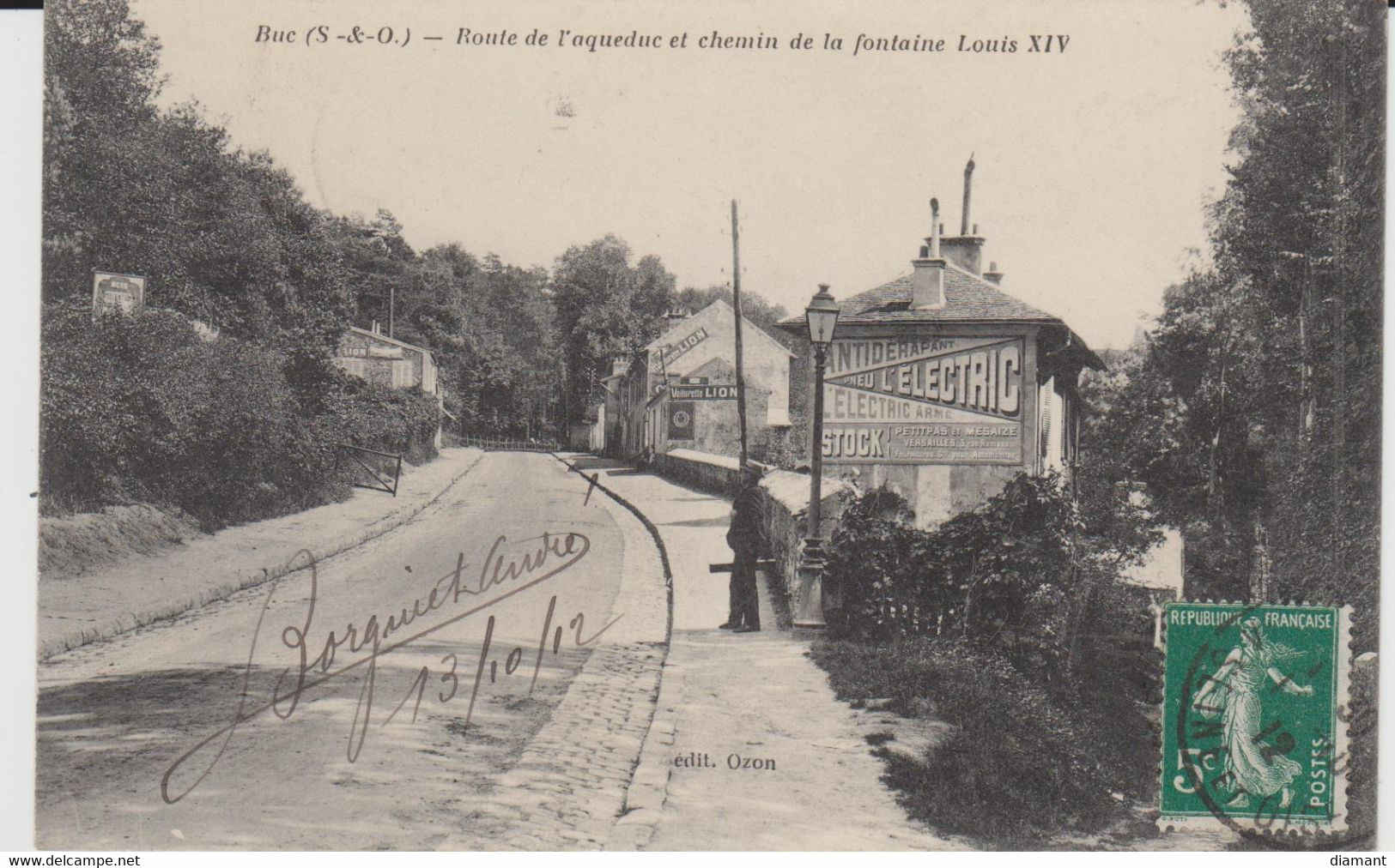 BUC (78) - Route De L'aqueduc Et Chemin De La Fontaine Louis XIV - Bon état - Buc