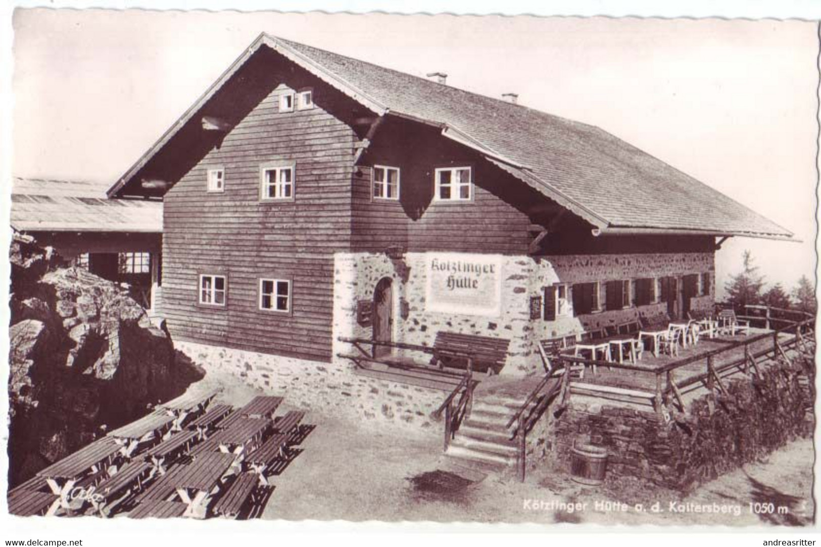 AK Grafenwiesen Cham Kötzinger Hütte 1962 (Al06) - Cham