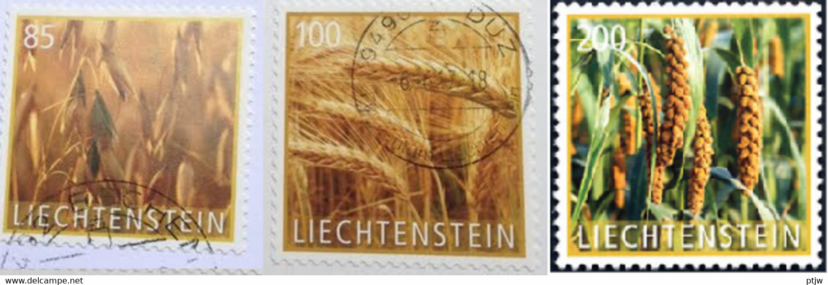 Stamp Of Liechtenstein 2017: Used - Timbre - Briefmark - Gestempelt 3: Grain SALE - Usati