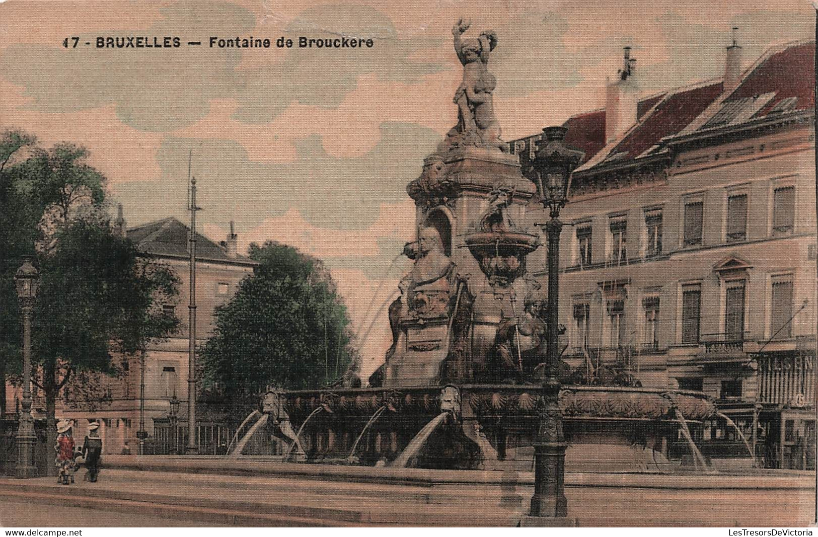 Lot De 10 Cp Bruxelles  - Carte Postale Ancienne - A SAISIR - Altri & Non Classificati