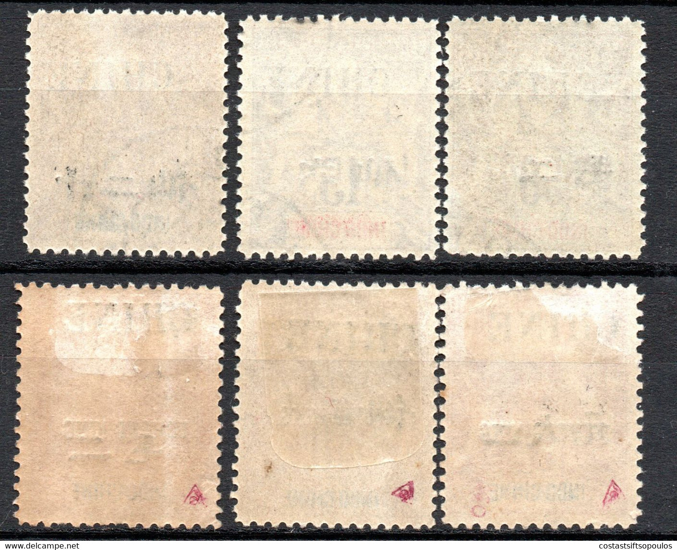 1407. CHINA. FRENCH INDO-CHINA  CANTON. TCHONGKING, 28 ST. LOT, NOT ALL GENUINE. 9 SCANS