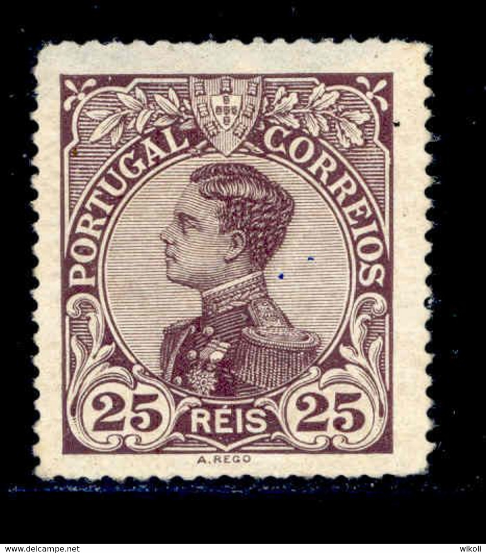 ! ! Portugal - 1910 D. Manuel 25 R - Af. 161 - MH - Ungebraucht