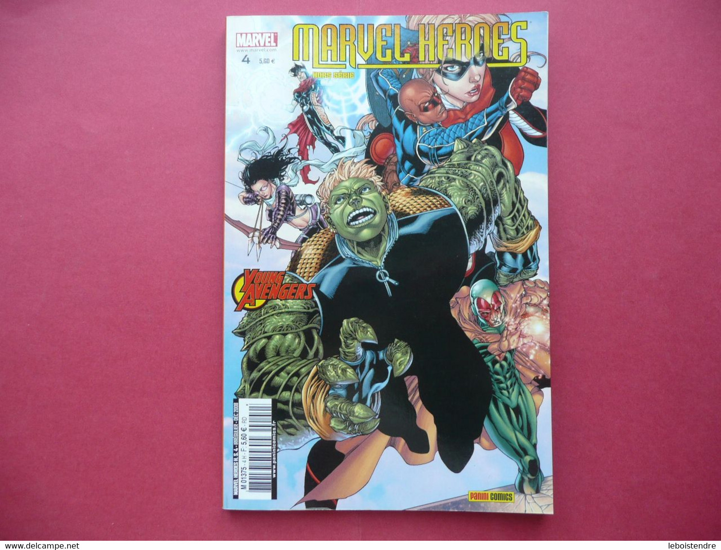 MARVEL HEROES HORS SERIE N 2  DECEMBRE 2008 YOUNG AVENGERS MARVEL COMICS PANINI FRANCE - Marvel France