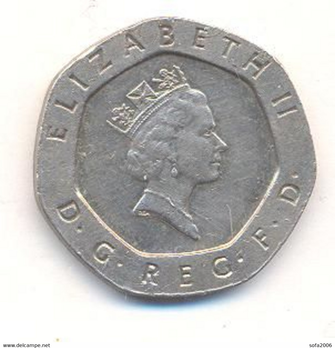 GREAT BRITAIN -20 Pence1990 - 20 Pence