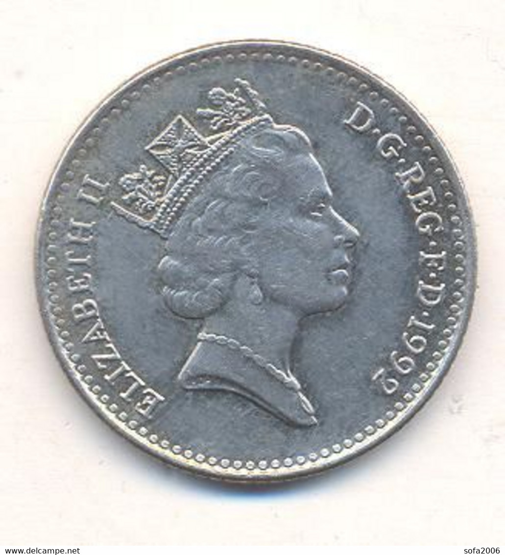 GREAT BRITAIN -10 Pence1992 - 10 Pence & 10 New Pence