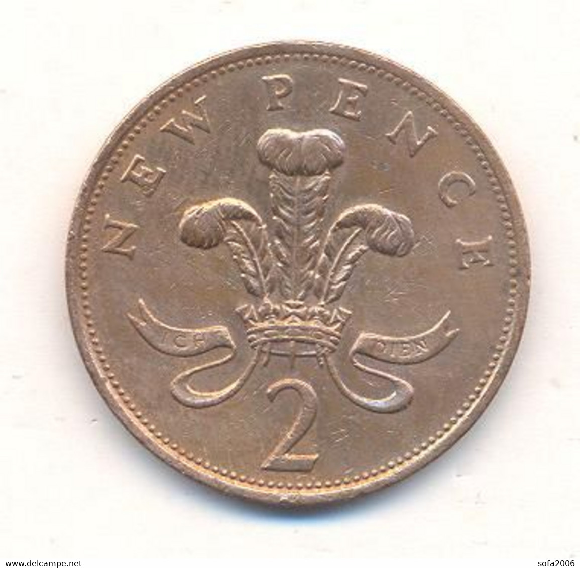 GREAT BRITAIN -2 New Pence1979 - 2 Pence & 2 New Pence