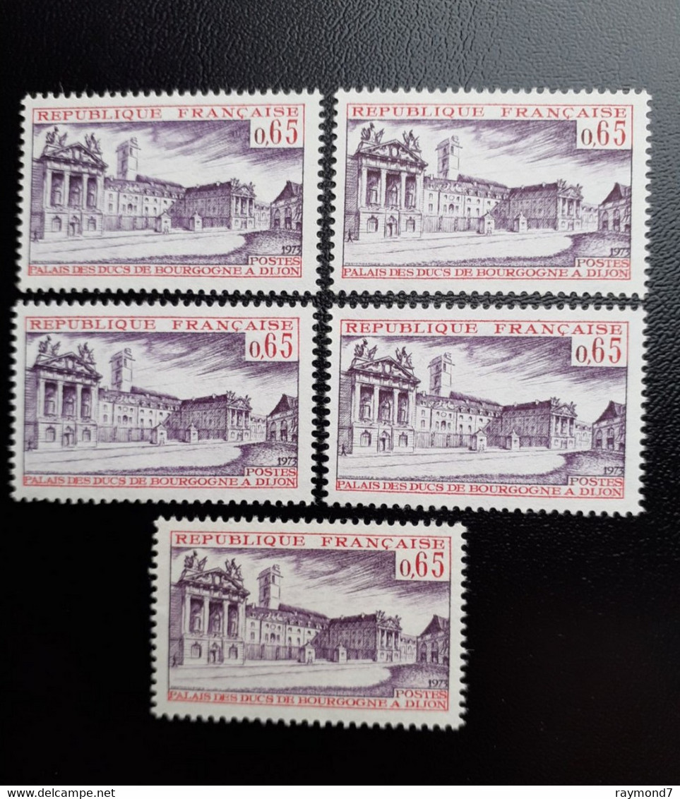 1973  N° 1757  Lot De 5  Neuf** - Ungebraucht