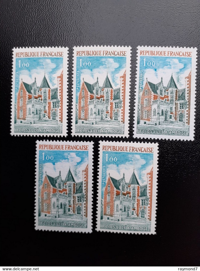 1973  N° 1759  Lot De 5  Neuf** - Unused Stamps