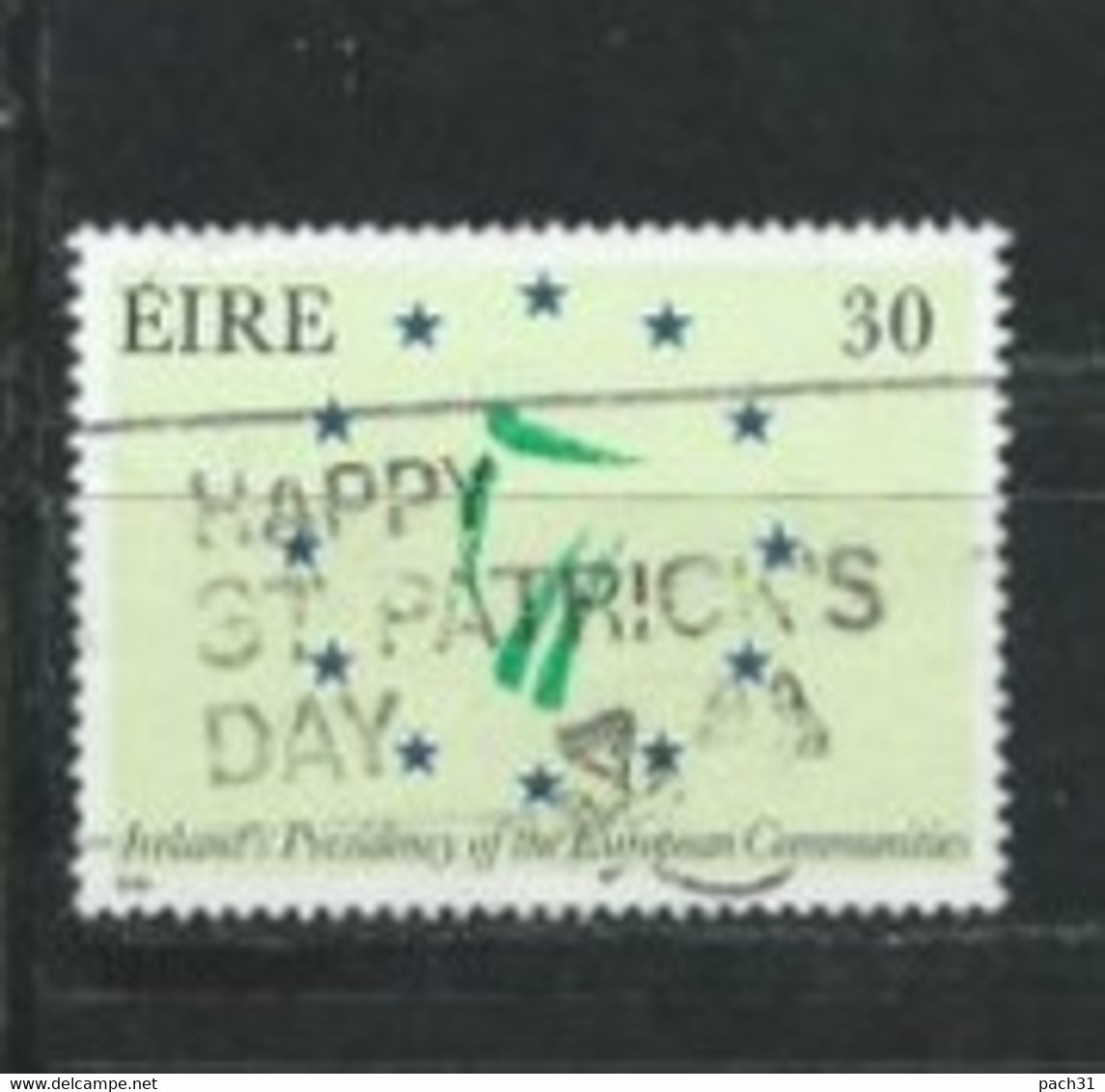 Irlande N° YT 701 Oblitéré   Présidence Conseil De L' Europe - Used Stamps