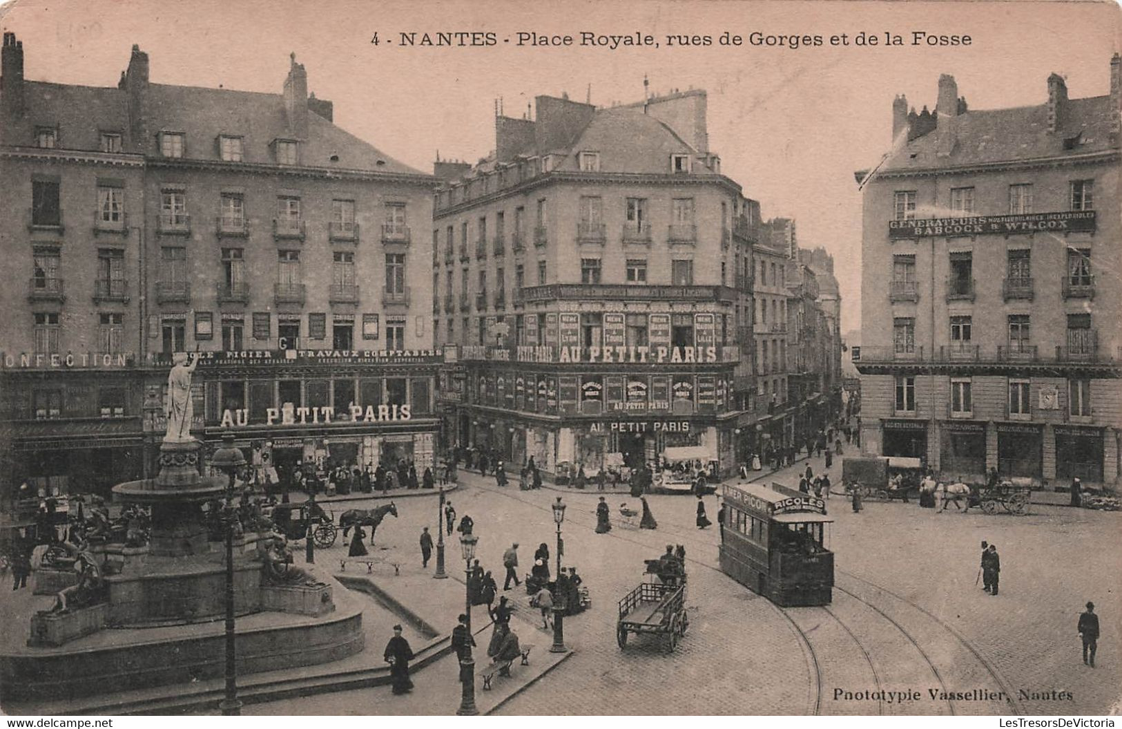 Lot De 11 Cp NANTES - Carte Postale Ancienne - A SAISIR - Nantes