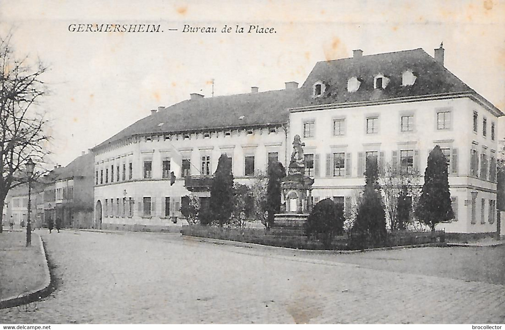 GERMERSHEIM ( Allemagne ) -  Bureau De La Place - Germersheim