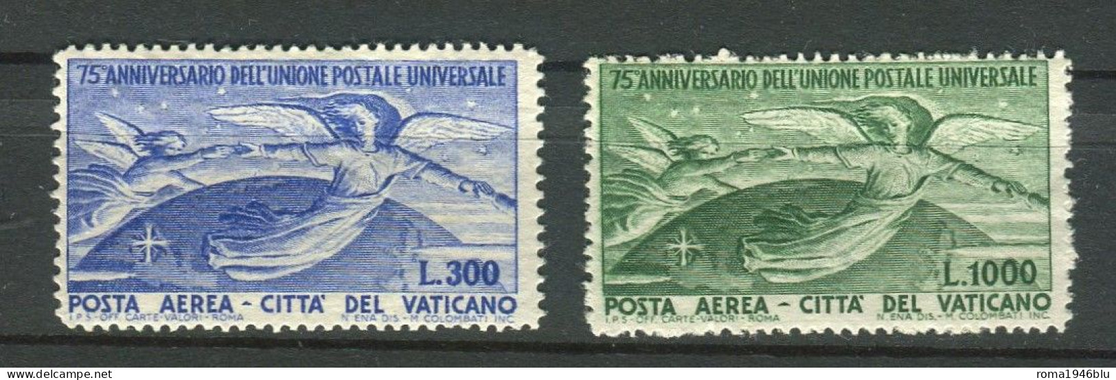 VATICANO 1949 POSTA AEREA UPU ** MNH - Poste Aérienne