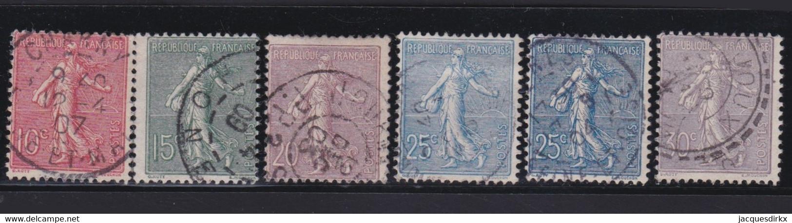 France   .   Y&T   .     129/131  .       O    .   Oblitéré - Oblitérés