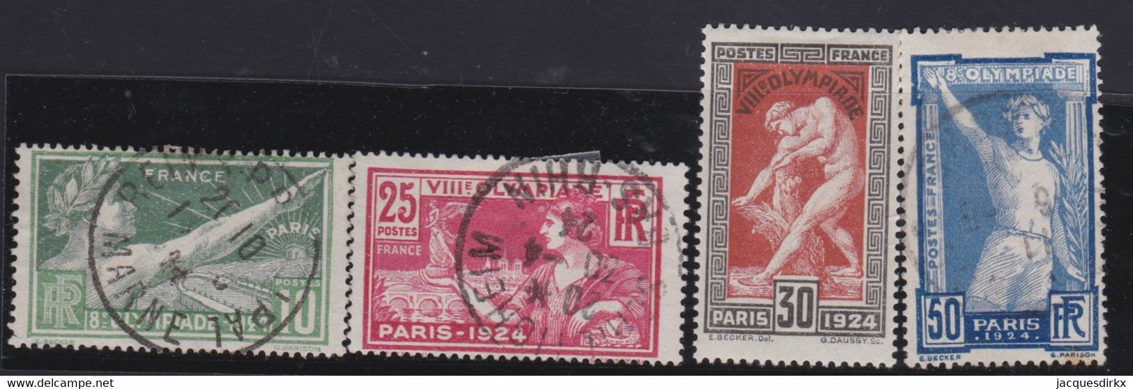 France   .   Y&T   .    183/186   (185:  *)    .       O    .   Oblitéré - Oblitérés