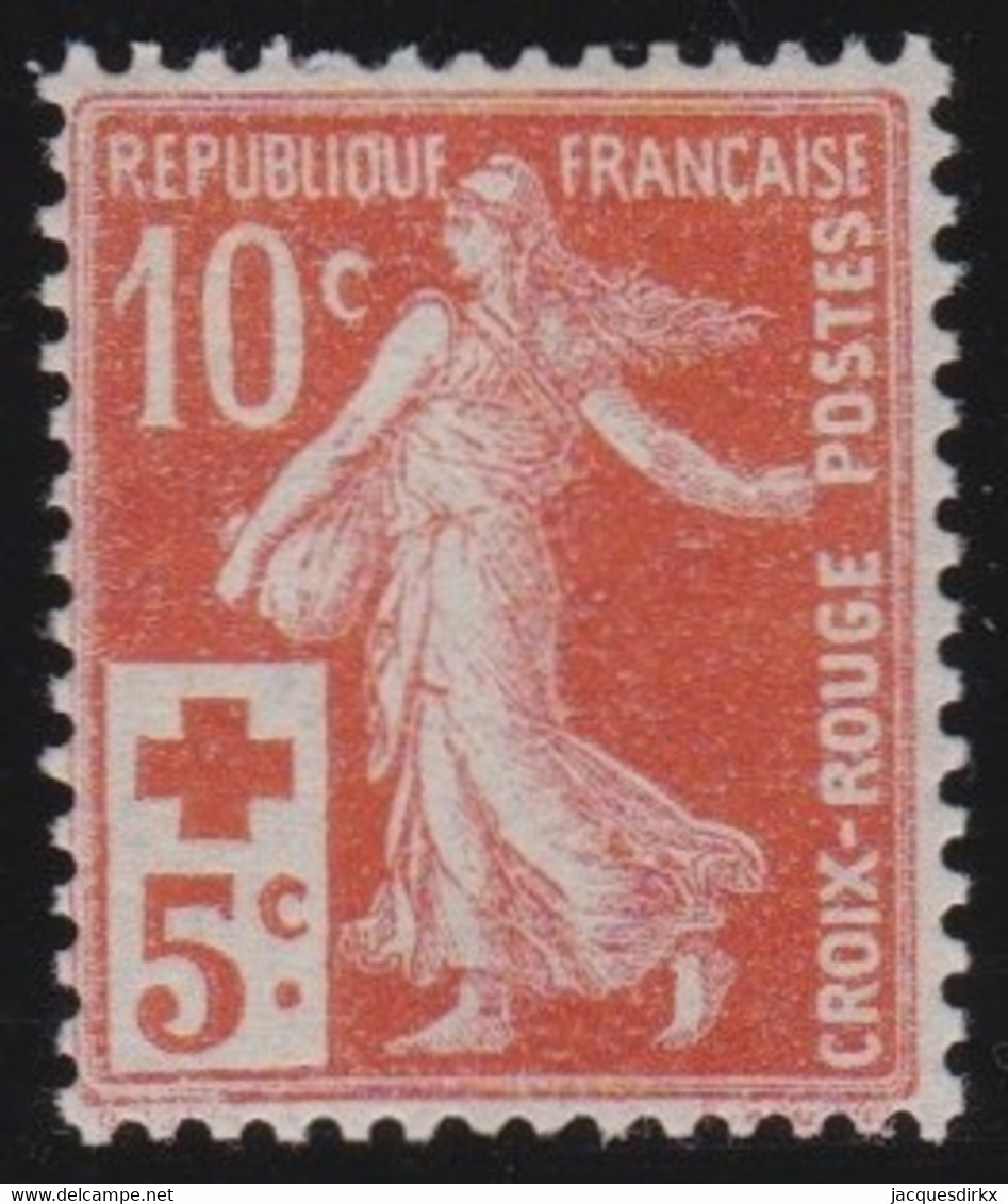 France   .   Y&T   .    147      .       *     .     Neuf  Avec  Gomme D'origine - Unused Stamps