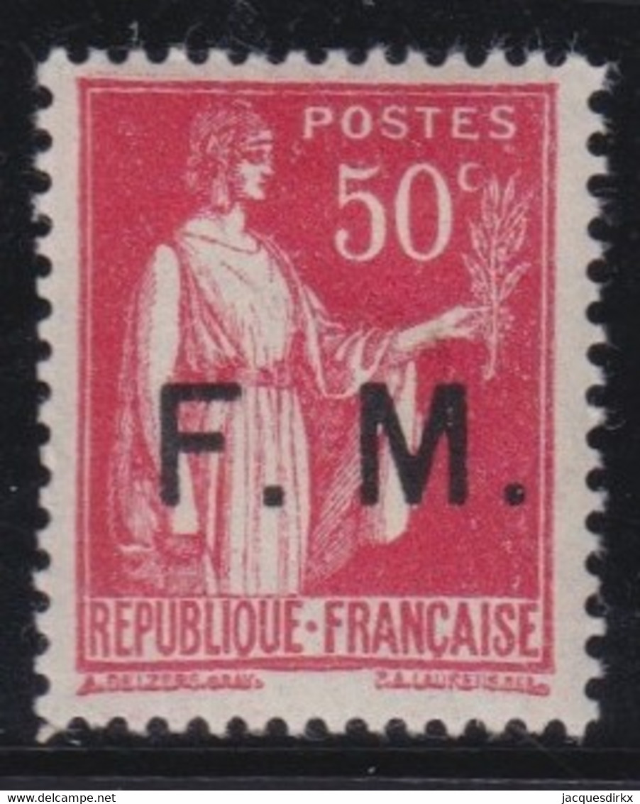 France   .   Y&T   .   Fm 7      .       *    .   Neuf Avec Gomme - Military Postage Stamps