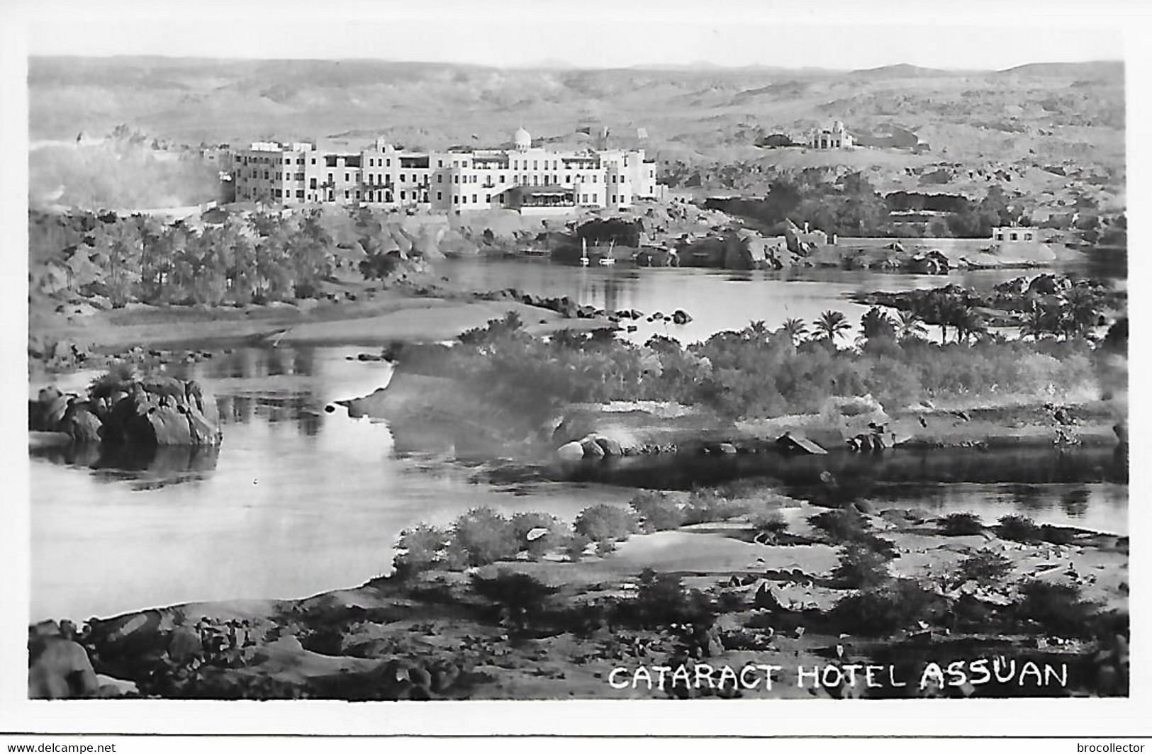 ASSOUAN ( Egypte ) -  Hôtel  " Cataract " ( C.P.S.M. , Pt - Ft ) - Assuan