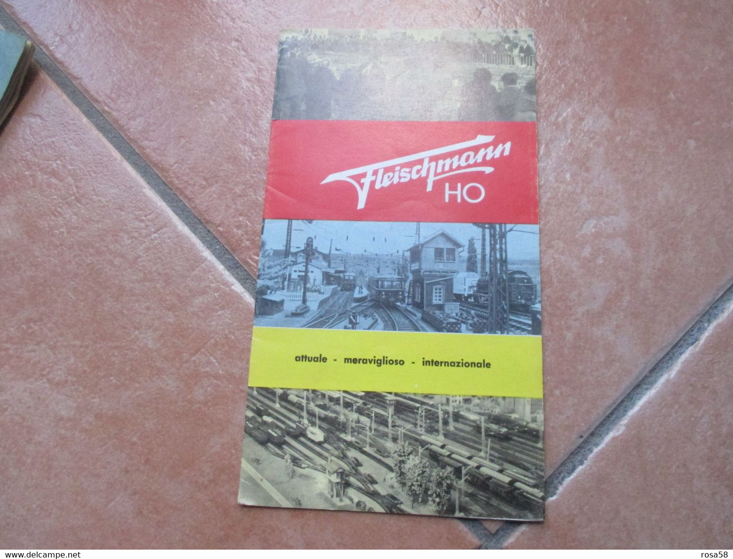 FLEISCHMANN Ferrovie Elettriche In Miniature Depliant Pubblicitario HO - Supplies And Equipment