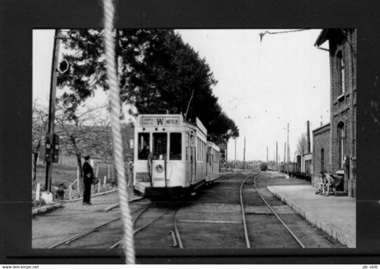 PHOTO   LASNE BRABANT WALLON TRAM BRUXELLES WATERLOO REPRO - Lasne