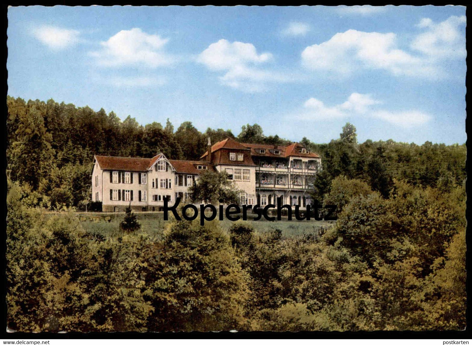 ÄLTERE POSTKARTE AU AN DER SIEG WINDECK BIBEL- UND ERHOLUNGSHEIM HAUS HOHEGRETE GMBH Ansichtskarte AK Postcard Cpa - Windeck