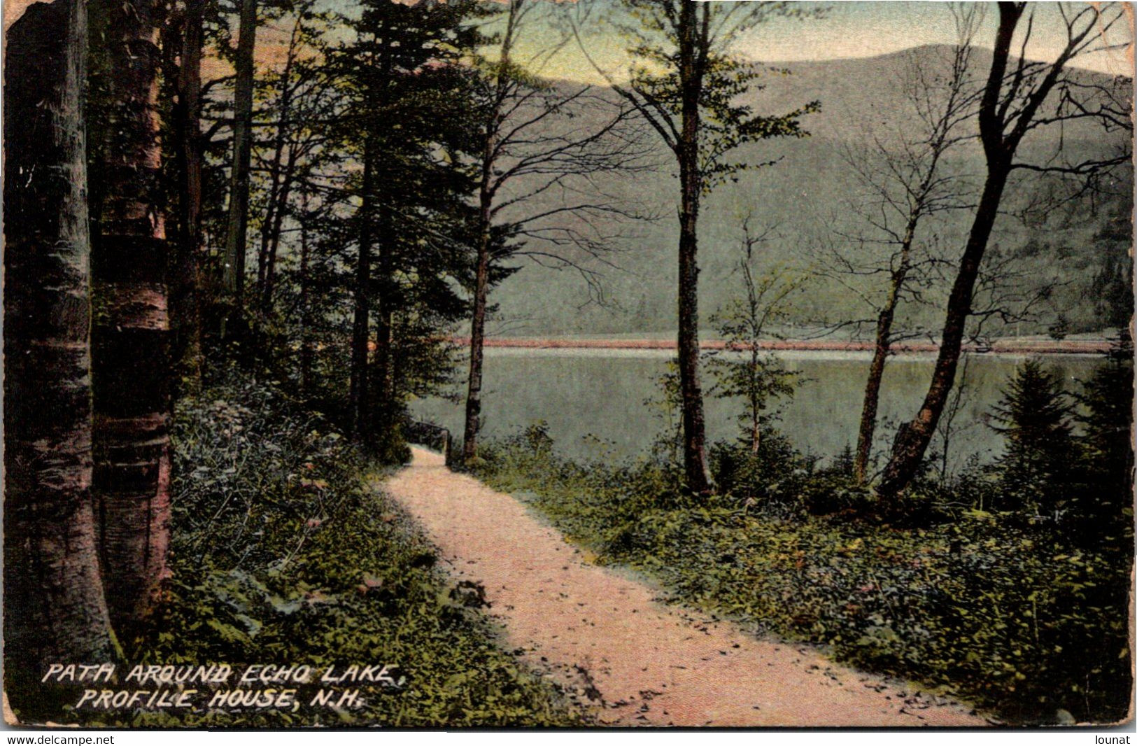 PATH Around Echo Lake, Profile House, N.H. - Sonstige & Ohne Zuordnung