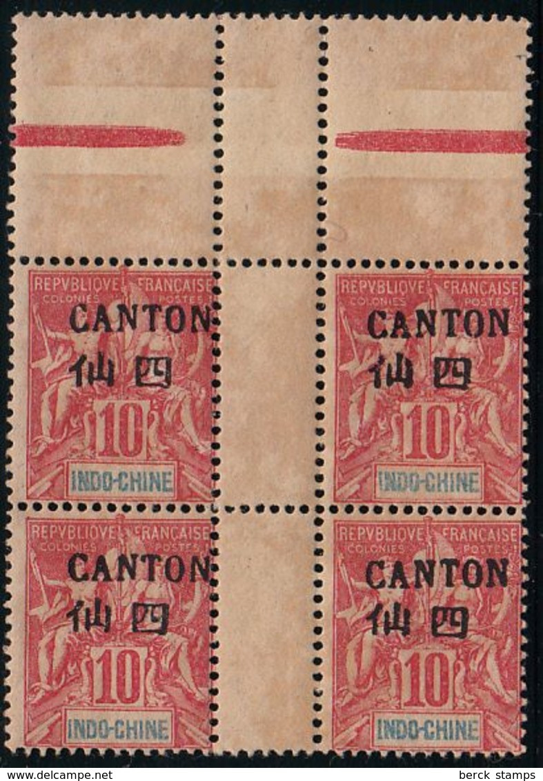 CANTON - N° 21** - SANS MILLESIME - Luxe. - Ungebraucht