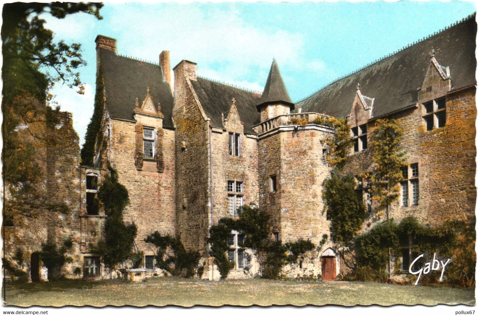 CPSM DE LANDIVY  (MAYENNE)  CHÂTEAU DE MAUSSON - Landivy