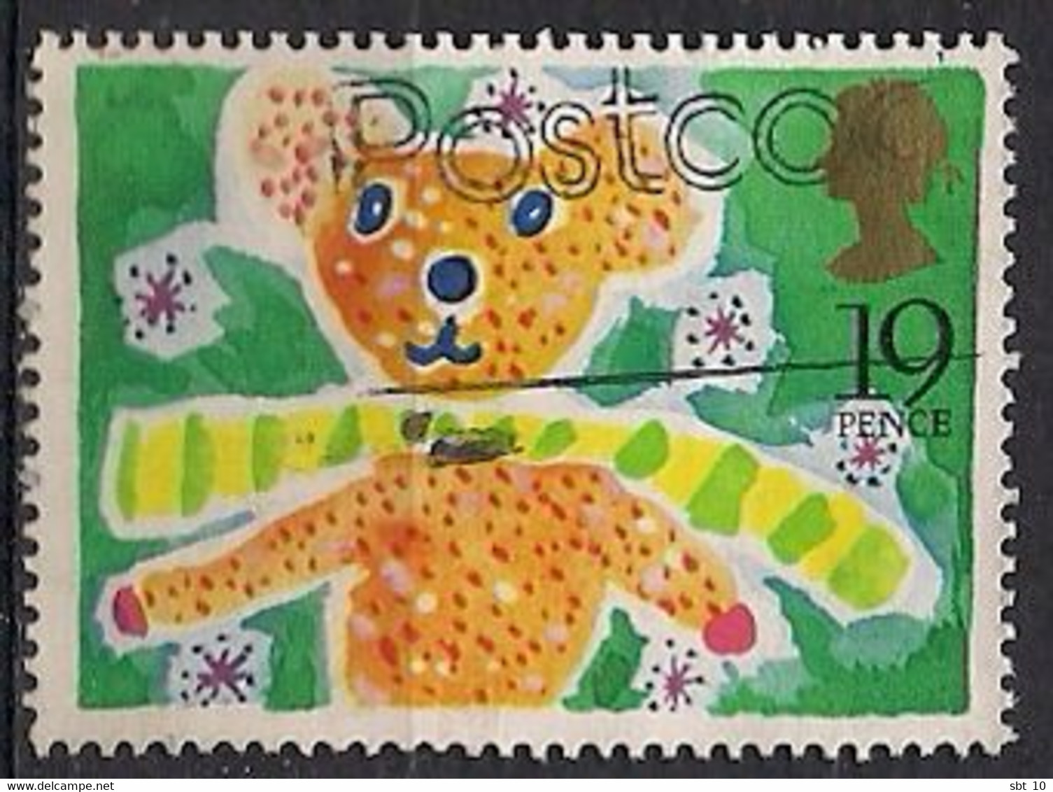 Great Britain 1989 - Teddy Bear Scott#1312 - Used - Used Stamps