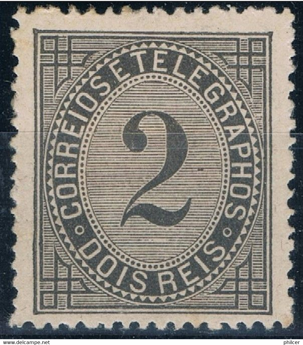 Portugal, 1884, # 59 Dent. 13 1/2, MH - Ongebruikt