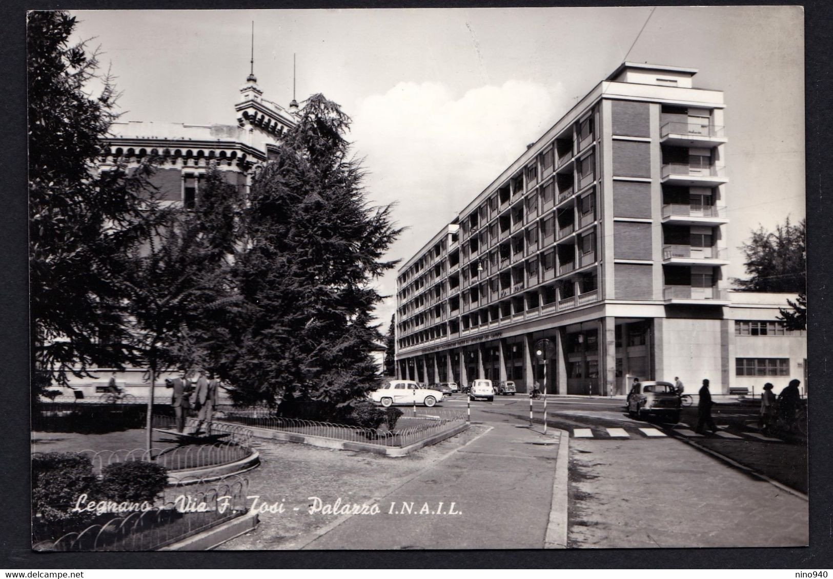 LEGNANO (MI) - Via F. Tosi - Palazzo I.N.A.I.L. - F/G - V: 1964 - Legnano