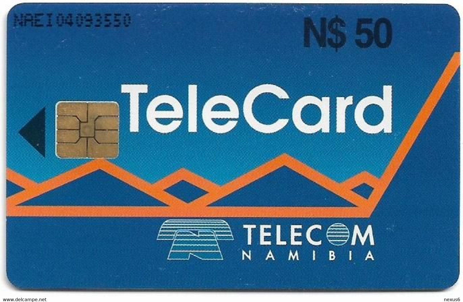 Namibia - Telecom Namibia - Duwiseb Castle, 50$, Used - Namibië
