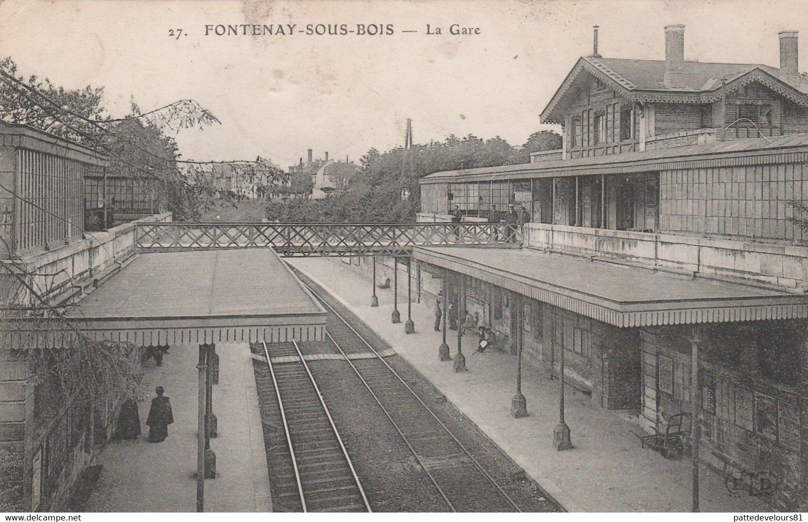 CPA (94) FONTENAY SOUS BOIS La Gare (Intérieur) - Fontenay Sous Bois