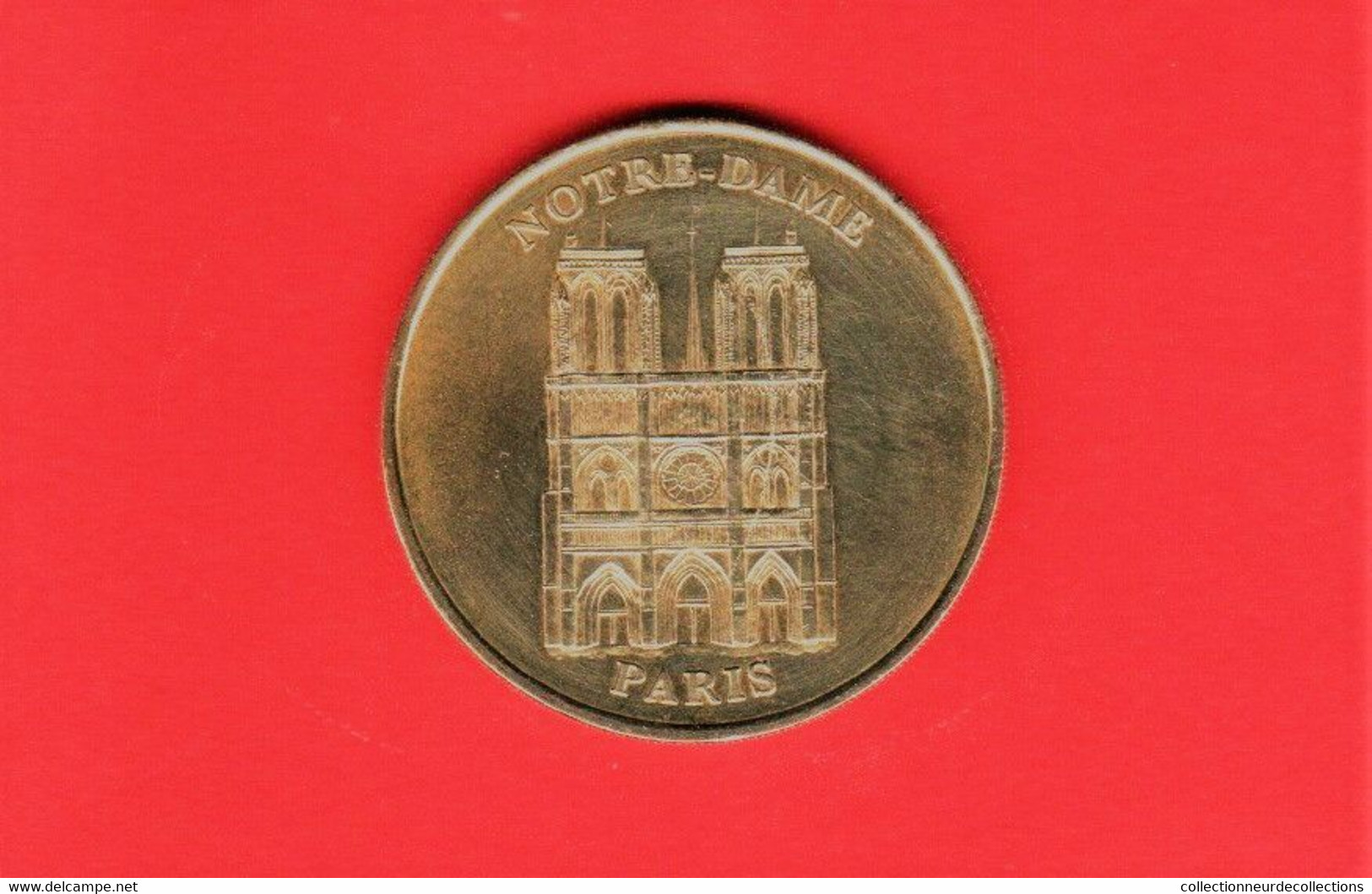 NOTRE-DAME 2000 Monnaie De Paris Officielle 34mm Ep.2mm. TTB+ - 2000