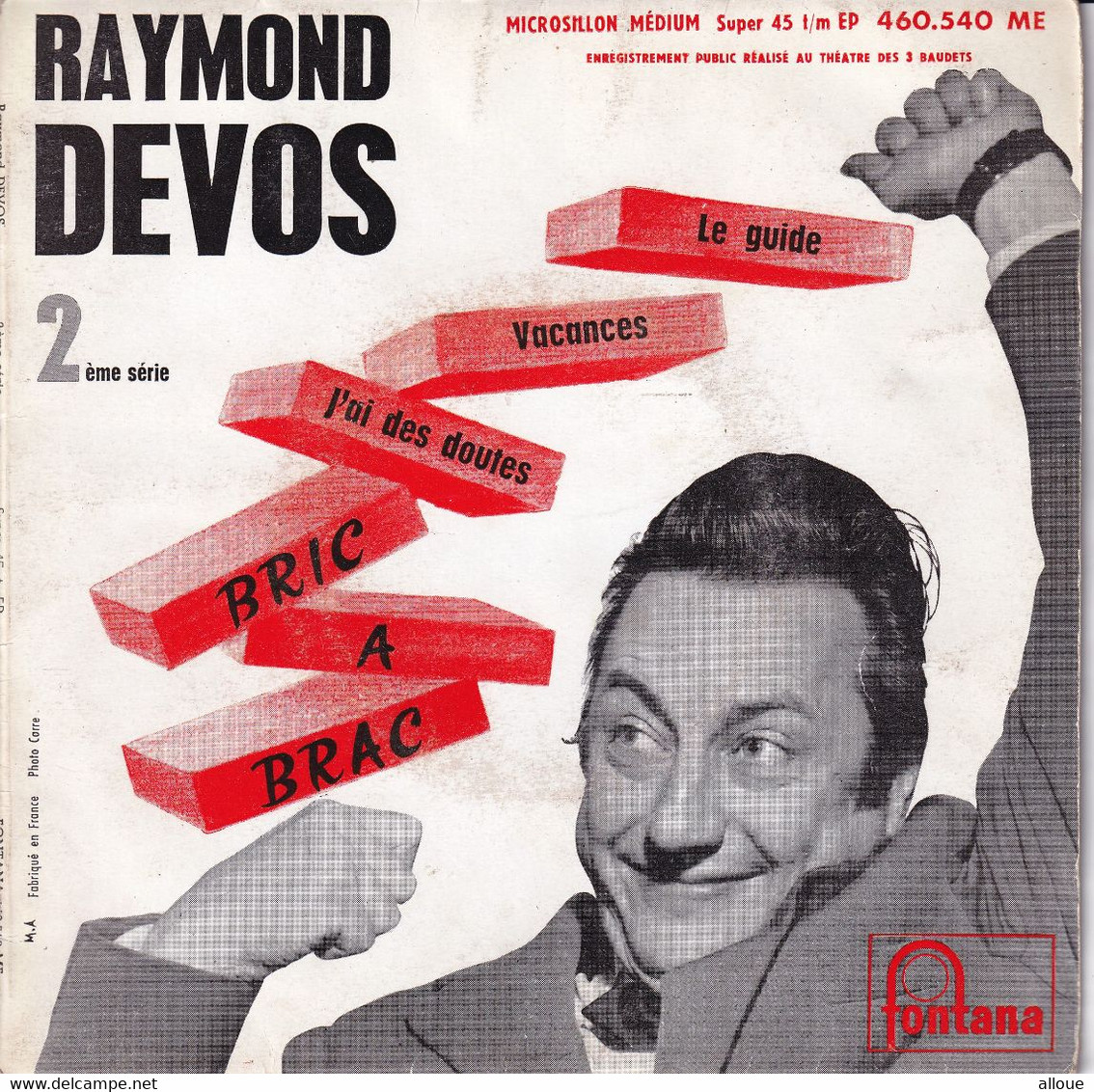 RAYMOND DEVOS - FR EP - BRIC A BRAC + 3 - Humour, Cabaret