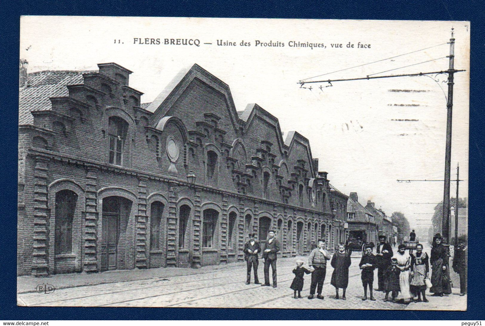 59. Fleurs Breucq (Villeneuve D'Ascq). Usine De Produits Chimiques, Vue De Face. 1929 - Villeneuve D'Ascq