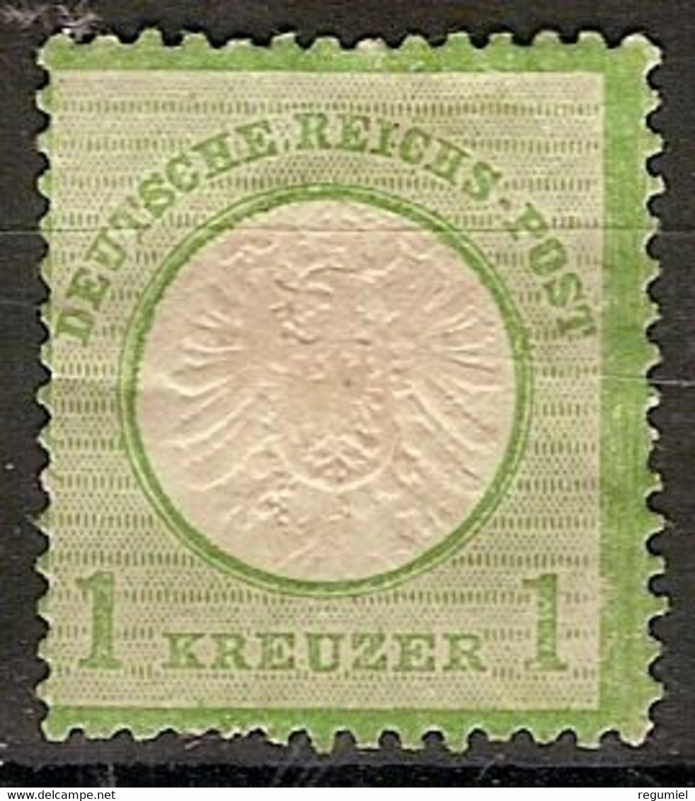 Alemania Imperio  20 * Charnela. 1872 - Neufs