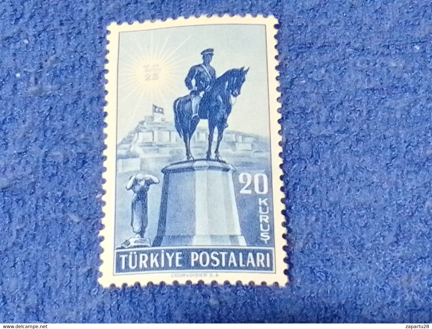 TÜRKEY--1940-50    20K      DAMGASIZ - Unused Stamps