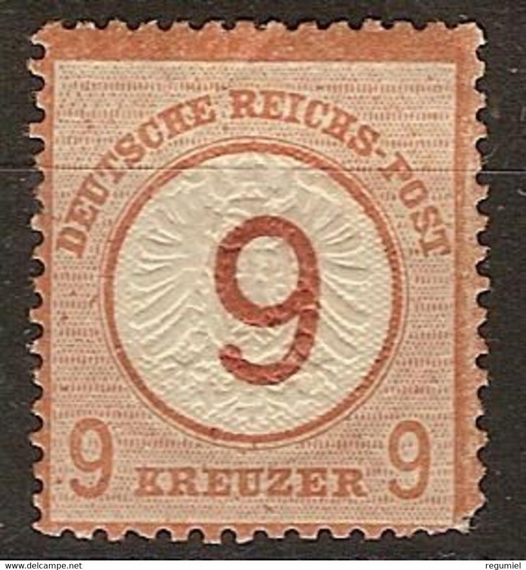 Alemania Imperio  29 * Charnela. 1874 - Unused Stamps