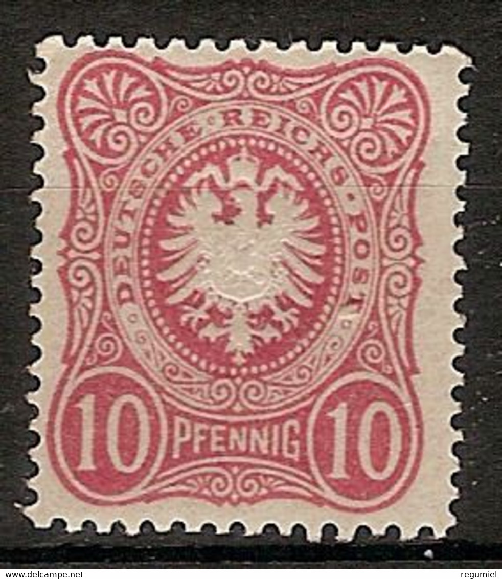 Alemania Imperio  38 * Charnela. 1879 - Unused Stamps