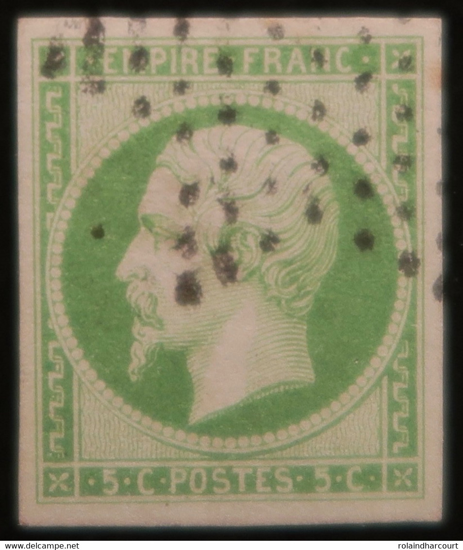 R82/8 - NAPOLEON III N°12 - LUXE - ★ ETOILE MUETTE DE PARIS - 1853-1860 Napoléon III.