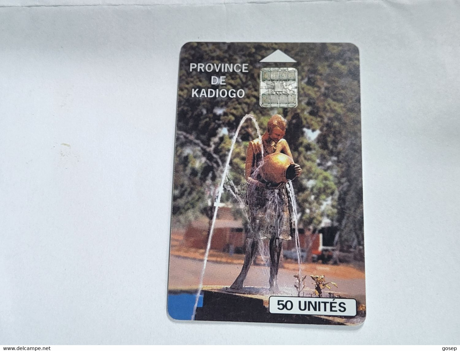 Burkina Faso-(BKF-31)-Province De Kadiogo-(39)-(50units)-(00611132)-(tirage-4.460)-used Card+1card Prepiad Free - Burkina Faso