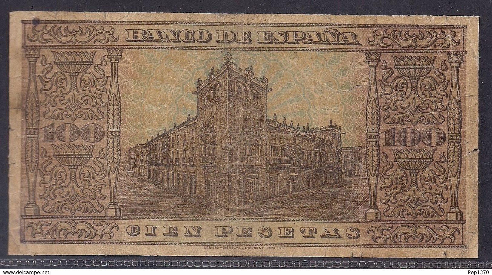 BILLETE DE 100 PESETAS DE 1938 - 100 Pesetas